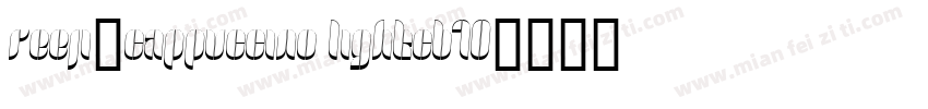 REEJI-Cappuccino LightCB10字体转换